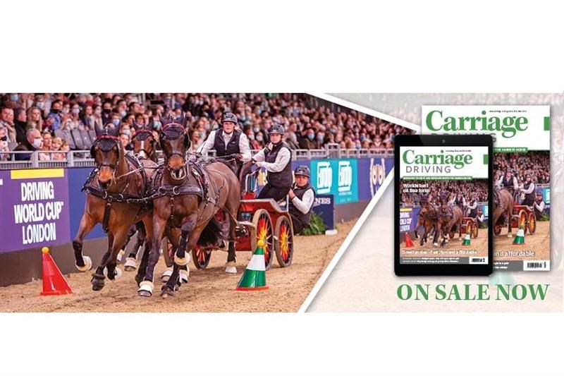 The February/March 2022 issue of Carriage Driving